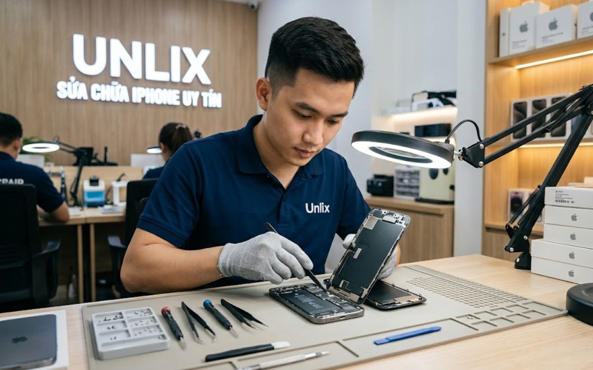 Sửa chữa iphone uy tín, thay nhanh 30p