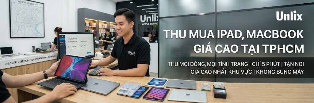 Thu mua iPad, Macbook giá cao nhất thị trường