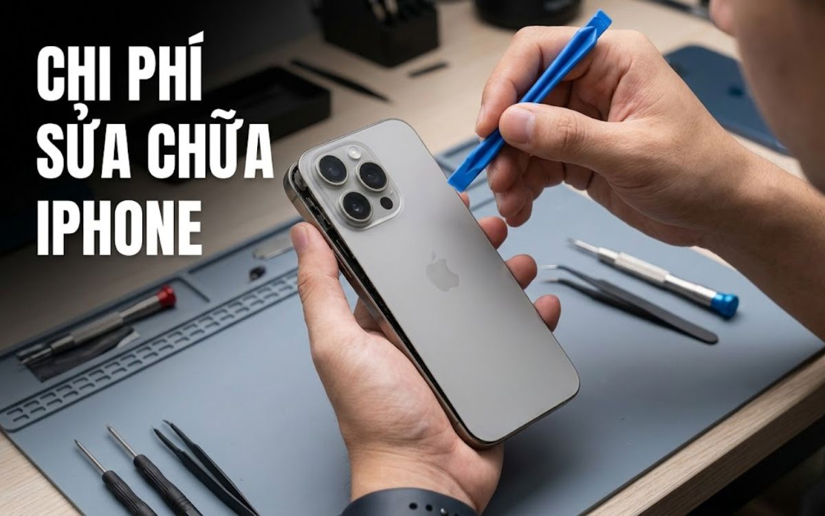 Chi phí sửa chữa iphone