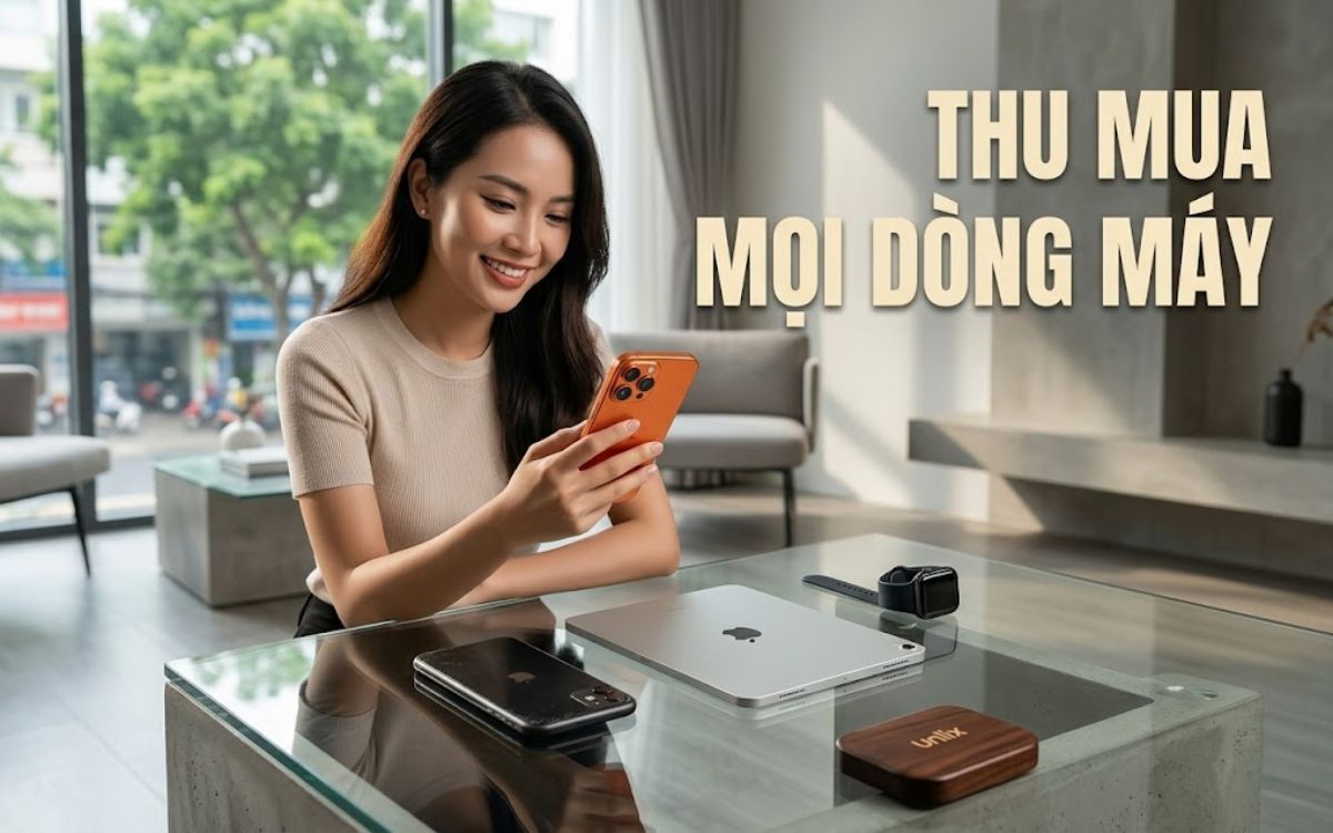Thu mọi dòng máy từ iphone X tới iPhone 17 mới nhất