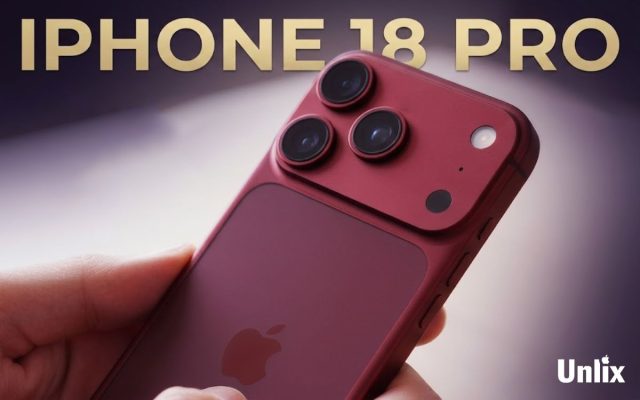 10 điểm nâng cấp trên iPhone 18 Pro