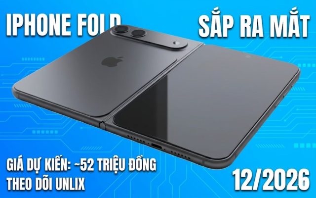 Apple hoãn ngày mở bán iPhone Fold sang tháng 12/2026