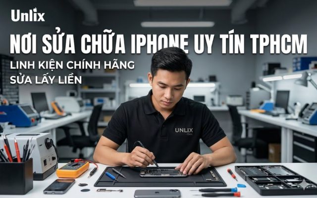 Nơi sửa chữa iPhone uy tín TPHCM giá rẻ, chất lượng