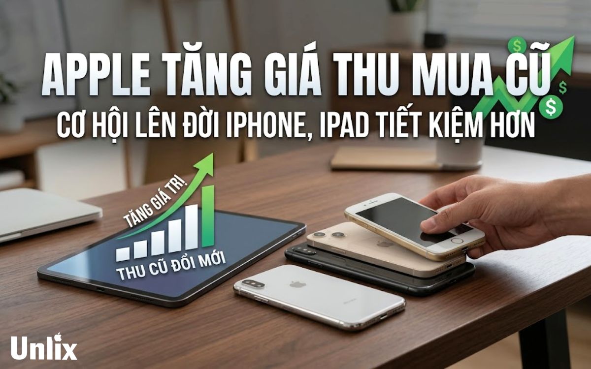 Apple tăng giá thu mua iPhone cũ, iPad cũ TPHCM