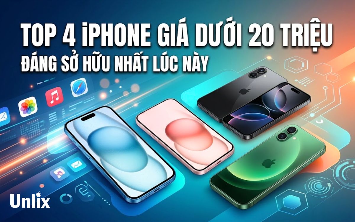 Top 4 iPhone giá dưới 20 triệu đồng đáng mua nhất
