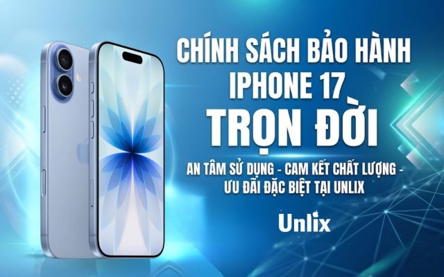 Giá iPhone 16 tháng 5 tại Unlix: Giảm sâu đến 2 triệu đồng