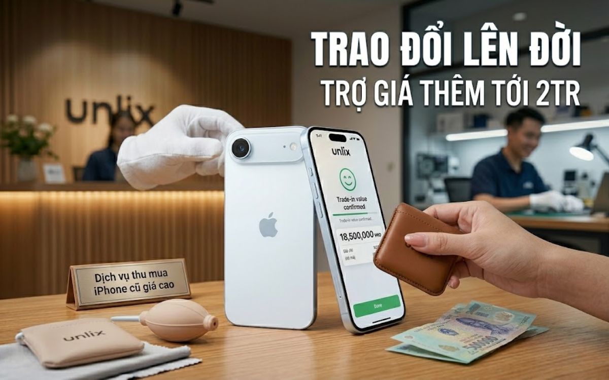 Thu cũ đổi mới được trợ cao tùy trường hợp máy
