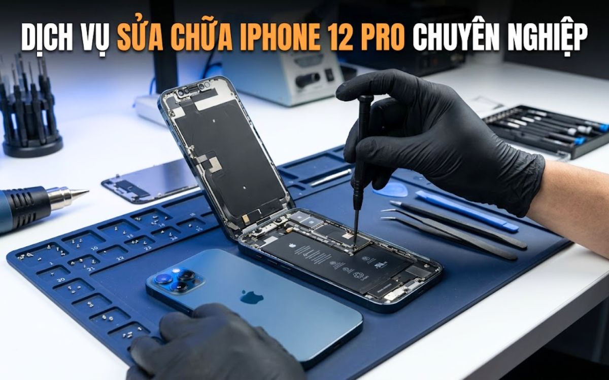 Bảng giá sửa chữa iPhone 12 Pro chi tiết