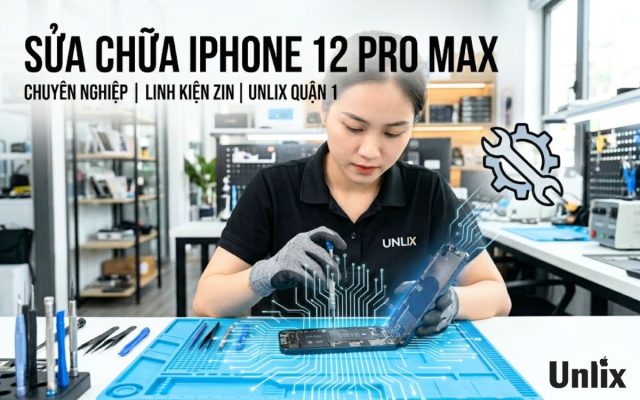 Bảng giá sửa chữa iPhone 12 Pro Max uy tín, lấy ngay