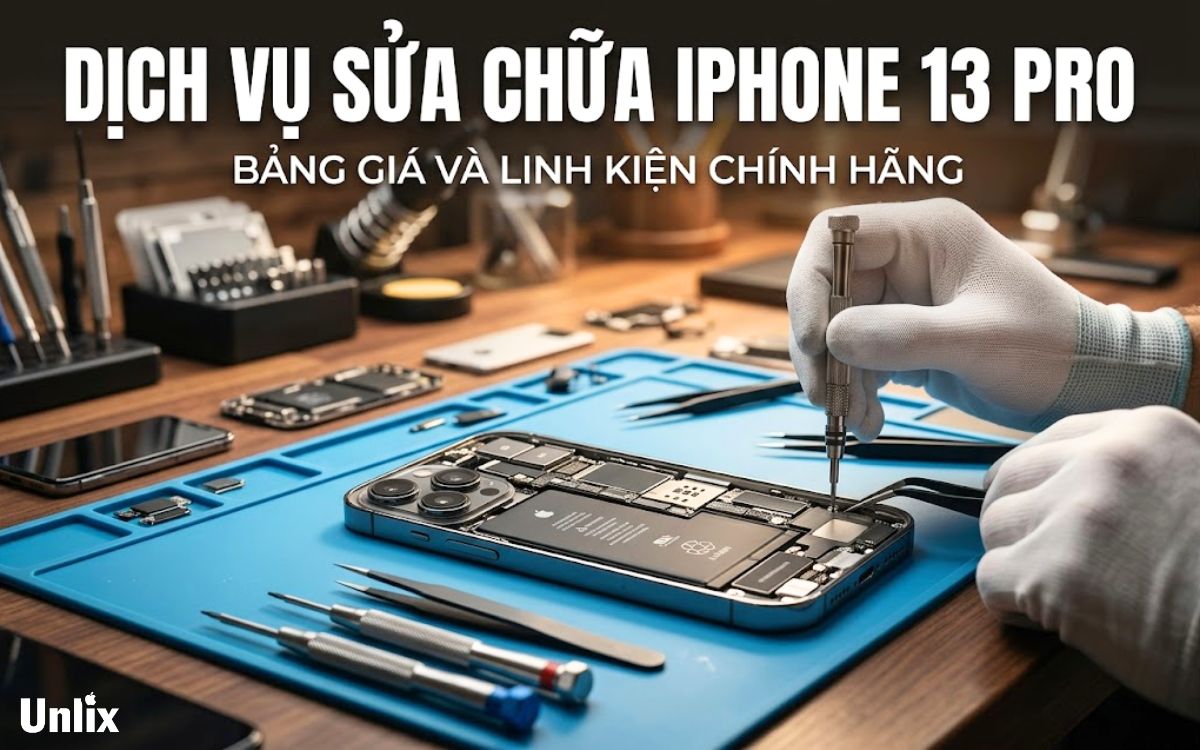 Bảng giá sửa chữa iPhone 13 Pro uy tín tại TPHCM