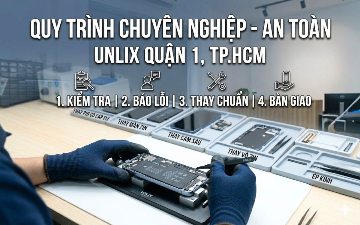 Sửa chữa, thay thế linh kiện chính hãng iPhone 14 Pro