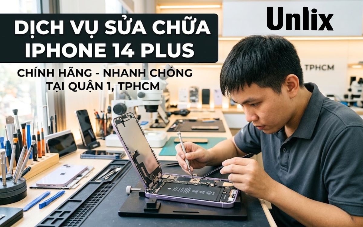Bảng giá sửa chữa iPhone 14 Plus tại TP.HCM