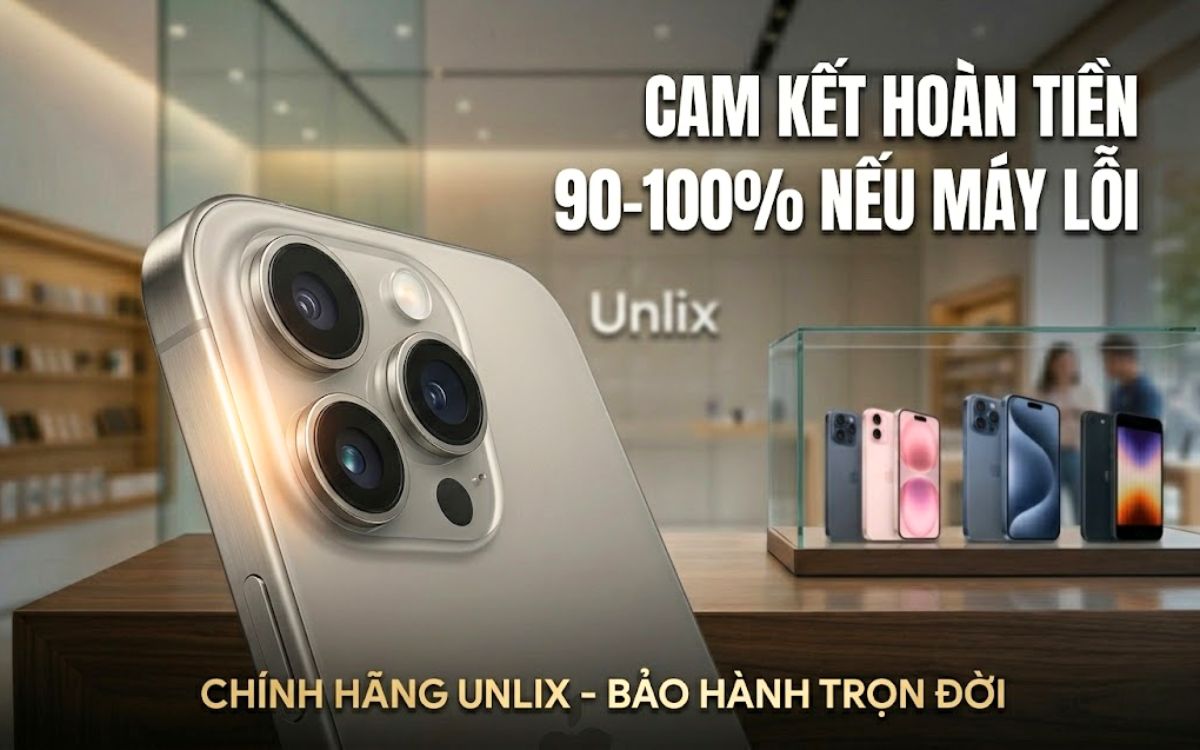 Chính sách hoàn tiền lên đến 100% khi có lỗi