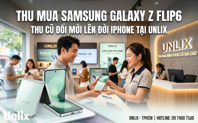 Thu mua Samsung Galaxy Z Flip6 giá cao TPHCM
