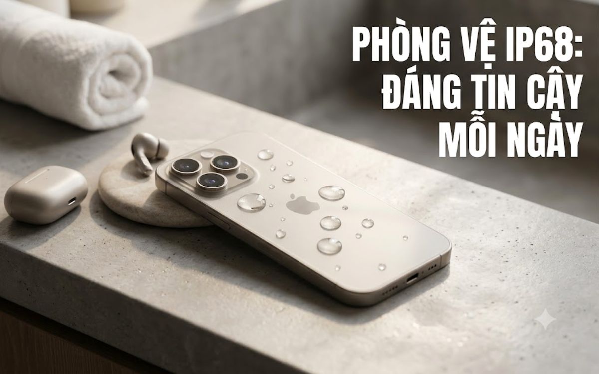 Chứng chỉ bảo vệ IP68