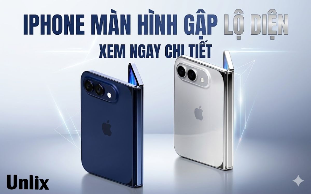 Thông tin về chiếc iPhone màn hình gập đầu tiên