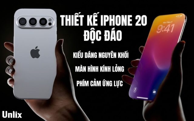 Mẫu iPhone 20 đặc biệt sẽ mang vẻ ngoài ra sao