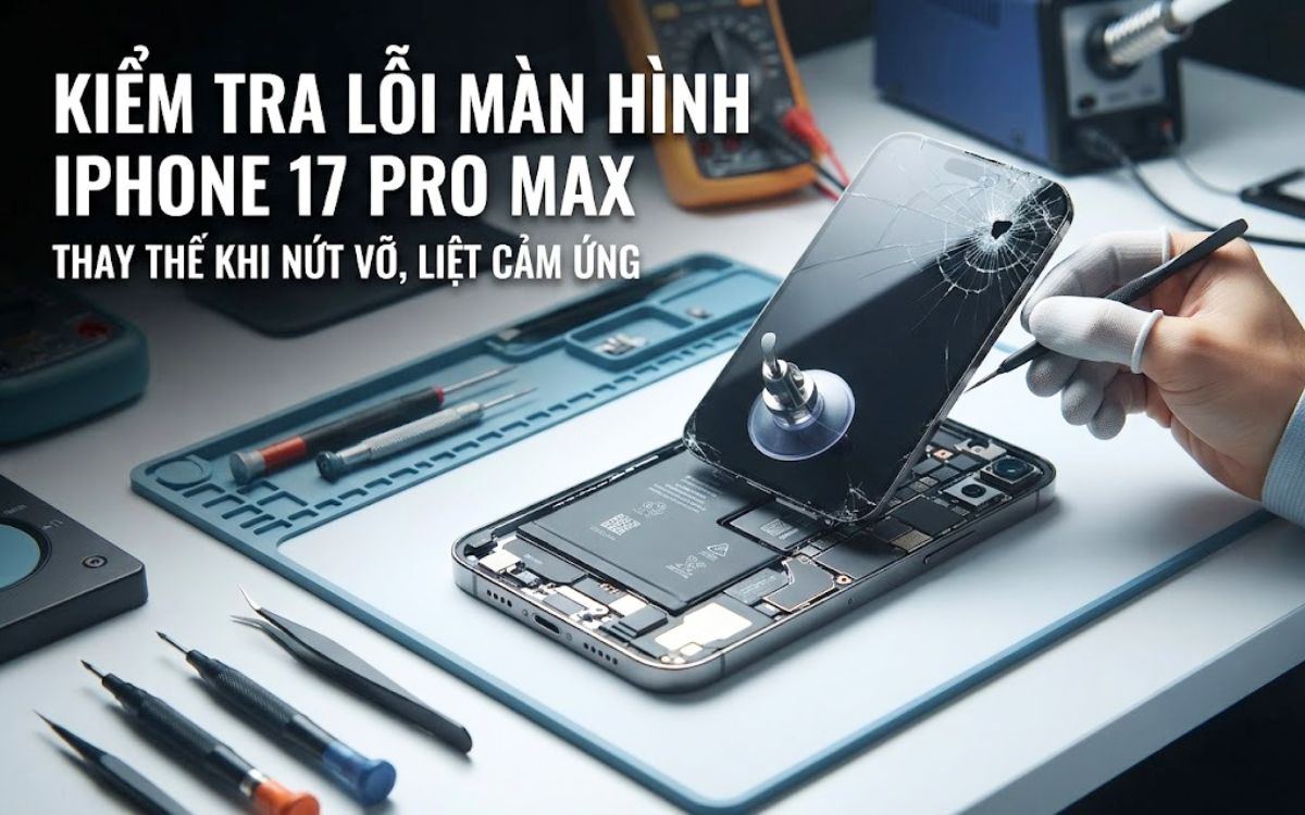 Sửa chữa iphone 17 Pro Max