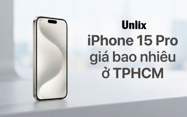 iPhone 15 Pro giá bao nhiêu ở TPHCM?
