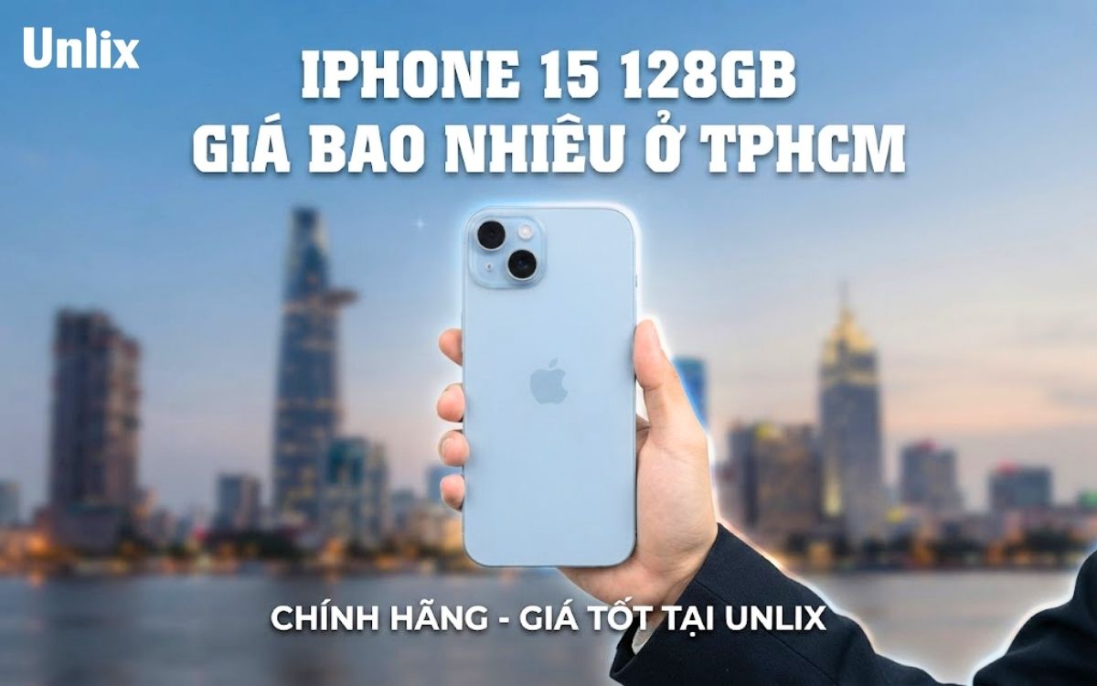 Mua iPhone 15 128GB giá bao nhiêu ở TPHCM?
