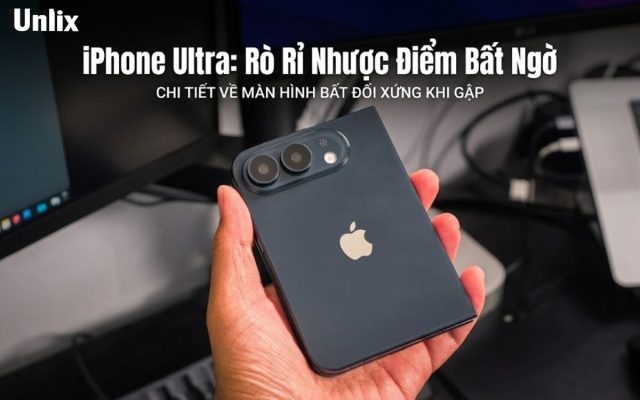 Nhược điểm đáng tiếc trên mẫu iPhone Ultra