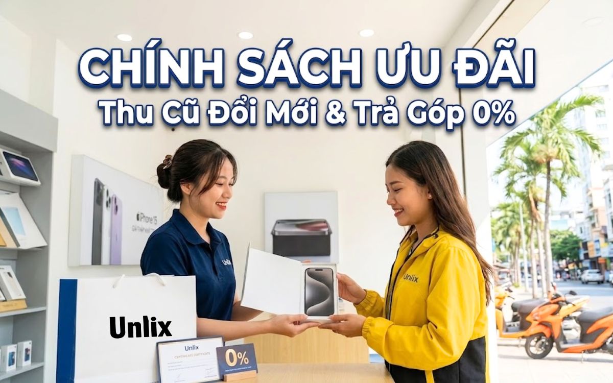Thu cũ đổi mới iphone 15 sang các dòng khác trợ giá cao tới 1 triệu đồng