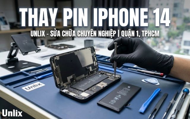 Thay pin iPhone 14 bao nhiêu tiền?