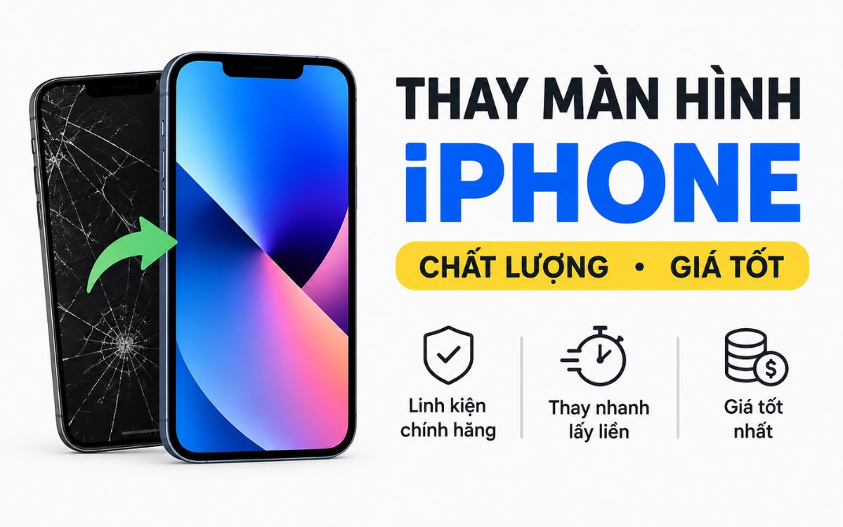Thay màn hình iPhone 11