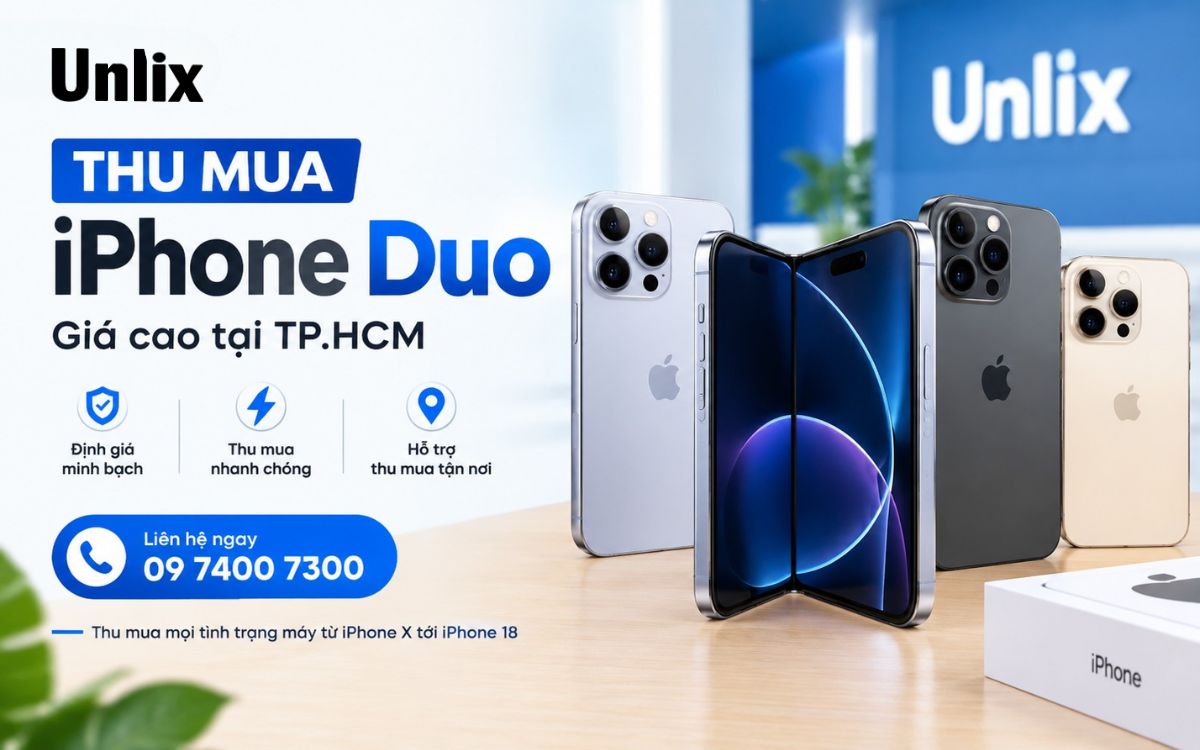 Thu mua iPhone Duo tại TP.HCM uy tín, nhanh chóng